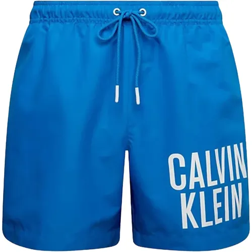 Iconische Badehose für Herren , Herren, Größe: XL - Calvin Klein - Modalova