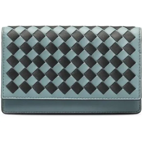 Pre-owned Leather wallets , female, Sizes: ONE SIZE - Bottega Veneta Vintage - Modalova