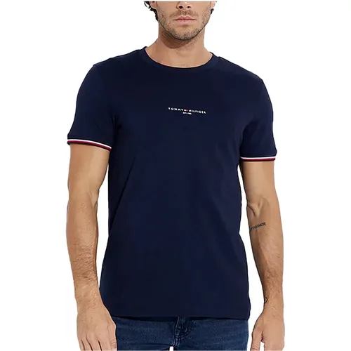 T-Shirt Das Tommy-Logo Hat Ihnen Einen Tipp Gegeben , Herren, Größe: S - Tommy Hilfiger - Modalova