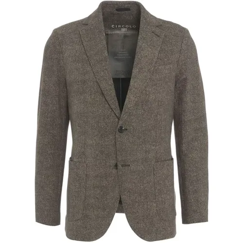 Blazer Aw24 , male, Sizes: L, 2XL, XL - Circolo 1901 - Modalova