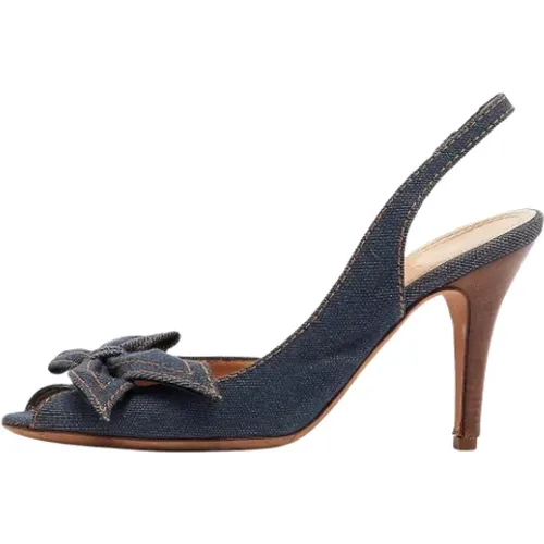 Pre-owned Denim sandals - Celine Vintage - Modalova