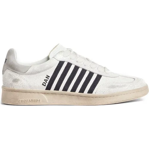 Vintage Leder Sneakers Dsquared2 - Dsquared2 - Modalova