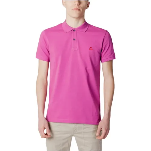 Fuchsia Polo Shirt für Männer - Peuterey - Modalova