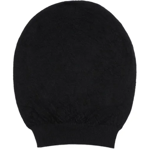 Cashmere Hat Stylish Model , male, Sizes: ONE SIZE - Rick Owens - Modalova