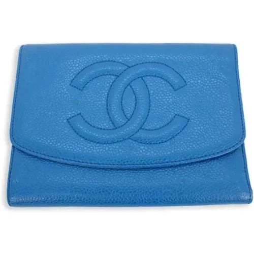 Pre-owned Leather wallets , female, Sizes: ONE SIZE - Chanel Vintage - Modalova