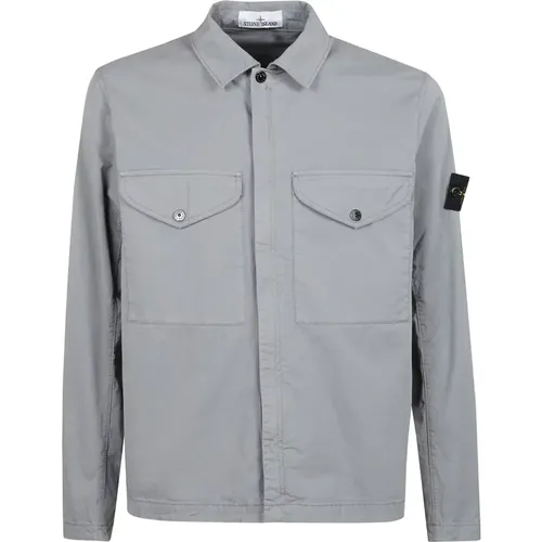 Stylish Overshirt for Men , male, Sizes: 3XL - Stone Island - Modalova