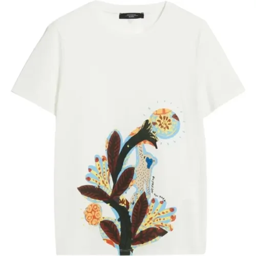 Murano T-Shirt Kollektion , Damen, Größe: L - Max Mara - Modalova