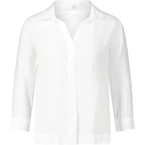 Linen Shirt with 3/4 Sleeves , female, Sizes: S, XS - RIANI - Modalova