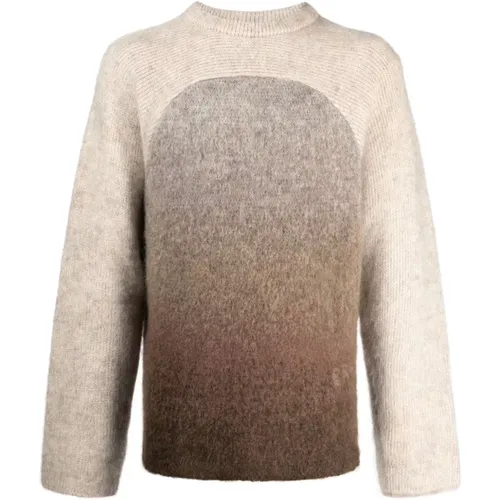 Gradient Mohair Sweater , Herren, Größe: XL - ERL - Modalova