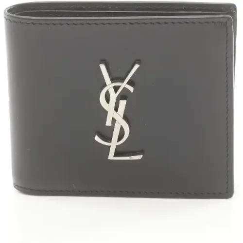 Pre-owned Leather wallets , male, Sizes: ONE SIZE - Yves Saint Laurent Vintage - Modalova