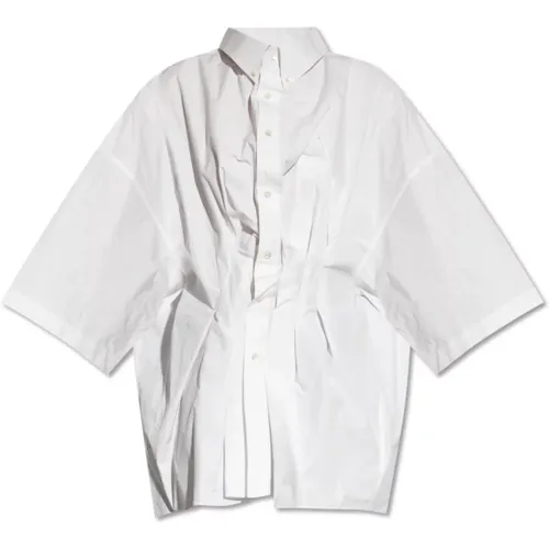 Oversize shirt , female, Sizes: M, XS - Maison Margiela - Modalova