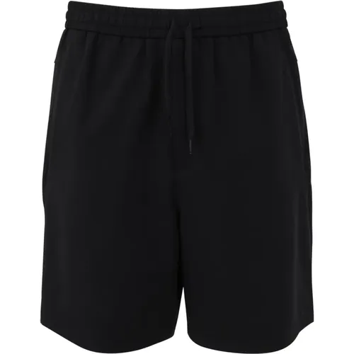 Knitted Shorts, Stylish and Comfortable , male, Sizes: L, M - Emporio Armani - Modalova