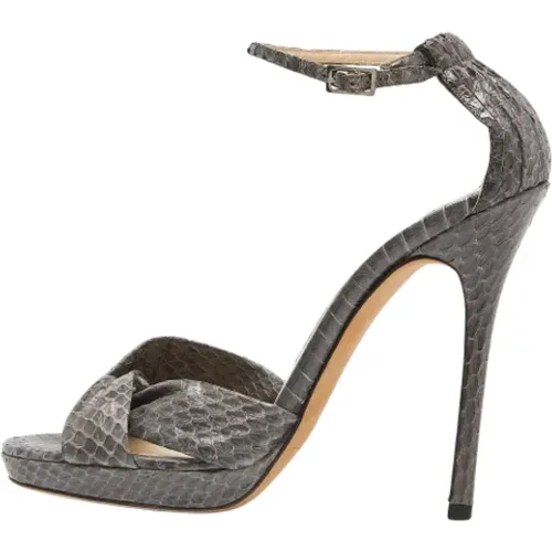 Pre-owned Fabric sandals , female, Sizes: 3 1/2 UK - Jimmy Choo Pre-owned - Modalova