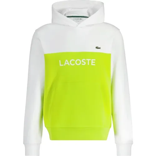 Fashionable Hooded Sweatshirt , male, Sizes: L, M - Lacoste - Modalova