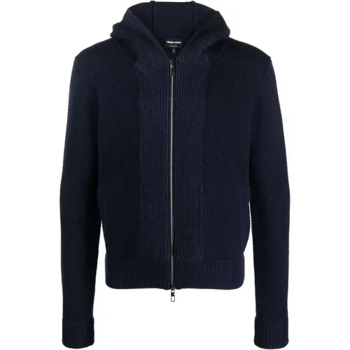 Blouson jacket , male, Sizes: 2XL - Giorgio Armani - Modalova