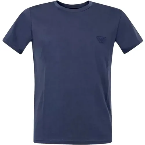 Half Sleeve T-shirt , male, Sizes: L - Emporio Armani - Modalova