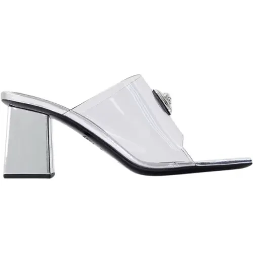Plastic heels , female, Sizes: 9 UK - Versace - Modalova