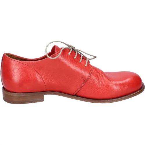 Vintage Leather Elegant Shoes for Women , female, Sizes: 4 UK - Moma - Modalova