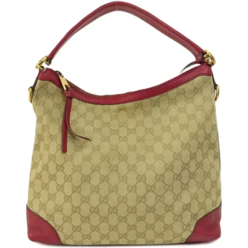 Pre-owned Canvas shoulder-bags , female, Sizes: ONE SIZE - Gucci Vintage - Modalova