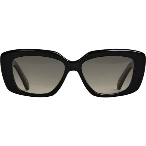 Women's Cateye Sunglasses with Brown Degraded Lenses , female, Sizes: 55 MM - Celine - Modalova