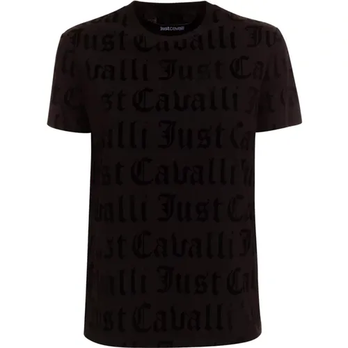 T-Shirts und Polos , Damen, Größe: M - Just Cavalli - Modalova