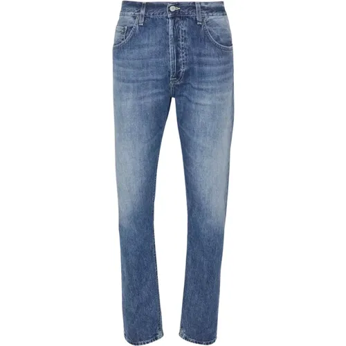 Icon Regular Fit Jeans , male, Sizes: W30, W31 - Dondup - Modalova