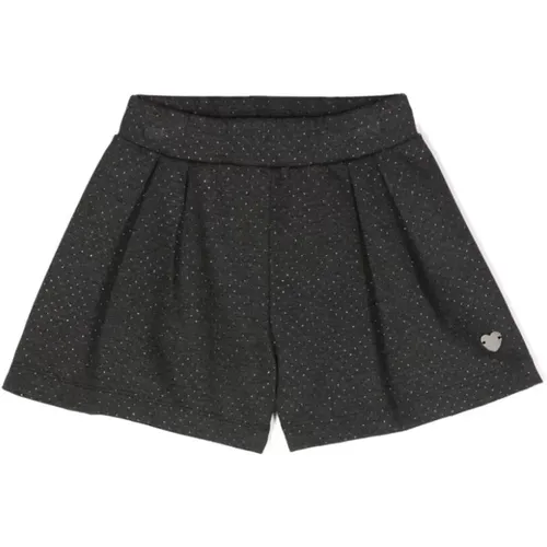 Silberne Medium Shorts Monnalisa - Monnalisa - Modalova