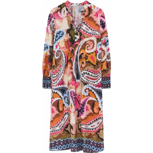 Printed Midi Dress , female, Sizes: XL - Gustav - Modalova