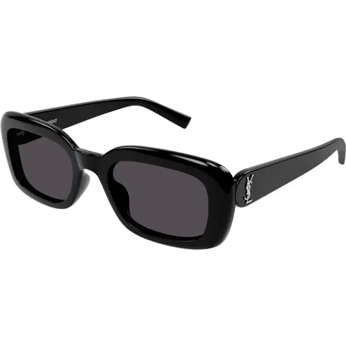 Oval Monogram Pearl Sunglasses , female, Sizes: 53 MM - Saint Laurent - Modalova