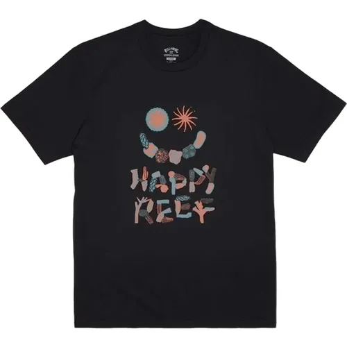 CG Happy Reef Tees WAA T-shirt , Herren, Größe: L - Billabong - Modalova