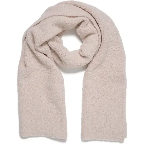 Soft and Luxurious Scarf with Wide Ribbed Edges , female, Sizes: ONE SIZE - InWear - Modalova
