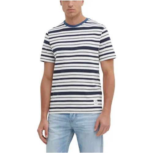 Classic Cotton T-shirt for Men , male, Sizes: L, XL, M, 2XL - Pepe Jeans - Modalova