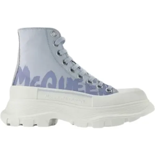 Pre-owned Canvas sneakers , female, Sizes: 5 UK - Alexander McQueen Pre-owned - Modalova