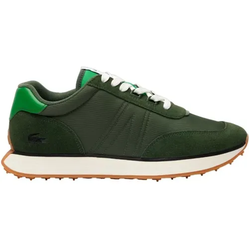 Grüne Freizeit Textil Sneakers für Herren , Herren, Größe: 44 EU - Lacoste - Modalova