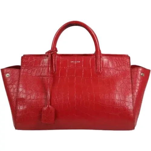 Pre-owned Leather handbags , female, Sizes: ONE SIZE - Yves Saint Laurent Vintage - Modalova