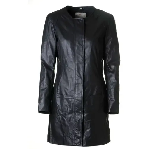 Leather Jacket , female, Sizes: L - Btfcph - Modalova