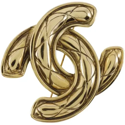 Pre-owned Metal brooches , female, Sizes: ONE SIZE - Chanel Vintage - Modalova