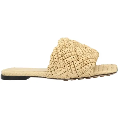 Fabric sandals , female, Sizes: 6 1/2 UK, 3 1/2 UK, 7 UK, 4 1/2 UK, 5 1/2 UK, 6 UK, 4 UK, 3 UK, 5 UK - Bottega Veneta - Modalova