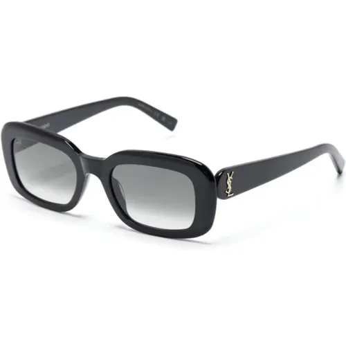 SL M130 002 Sunglasses , female, Sizes: 53 MM - Saint Laurent - Modalova