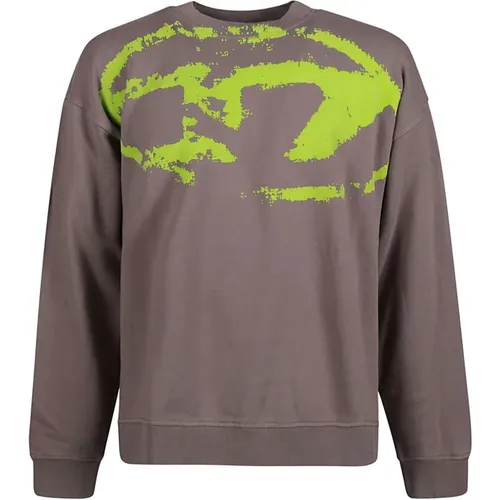 Sweatshirts & Hoodies , male, Sizes: XL, 2XL, M, S, L - Diesel - Modalova