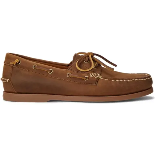 Lauren Flat shoes , male, Sizes: 11 UK - Ralph Lauren - Modalova