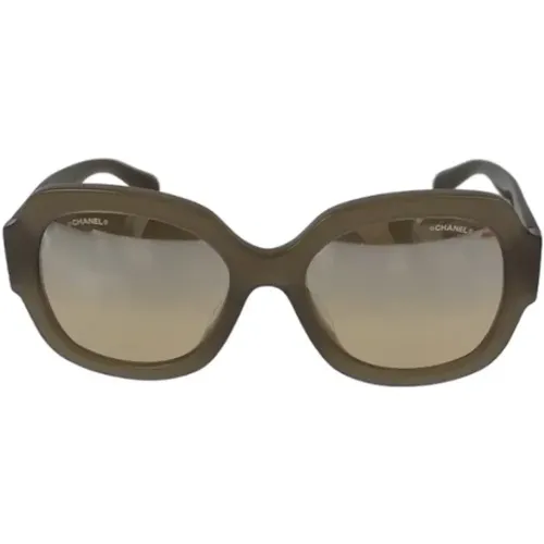 Pre-owned Plastic sunglasses , female, Sizes: ONE SIZE - Chanel Vintage - Modalova