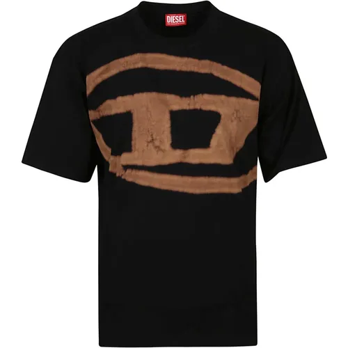 Bleach T-Shirt , Herren, Größe: S - Diesel - Modalova