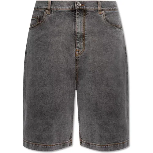 Denim-Shorts mit Logo , Herren, Größe: W31 - ETRO - Modalova