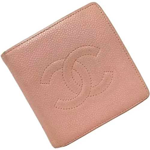 Pre-owned Leather Wallet , female, Sizes: ONE SIZE - Chanel Vintage - Modalova