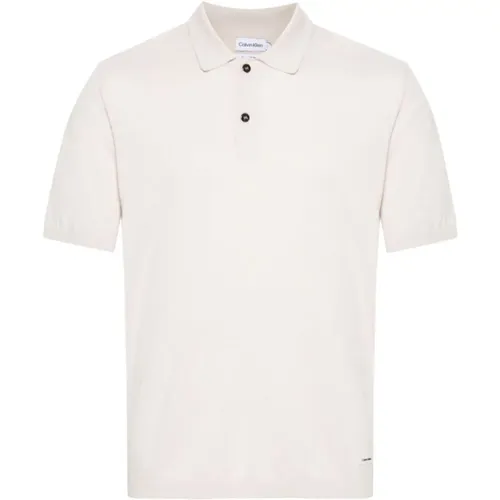 Polo Shirts , Herren, Größe: L - Calvin Klein - Modalova