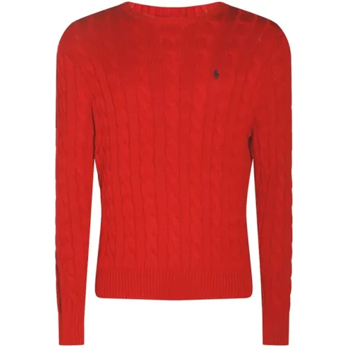 Langarm Strickpullover , Herren, Größe: L - Polo Ralph Lauren - Modalova