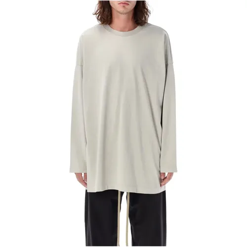 Paris Sky Langarm T-Shirt , Herren, Größe: S - Fear Of God - Modalova