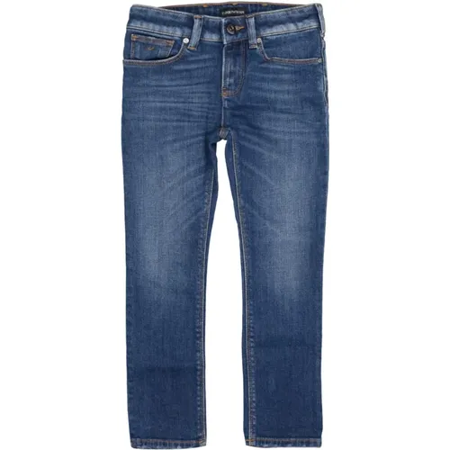 Junior Denim Jeans mit 5 Taschen - Emporio Armani - Modalova