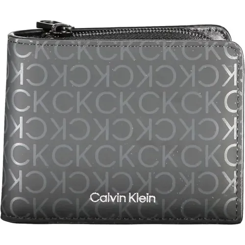 Polyester Wallet with Rfid Blocking , male, Sizes: ONE SIZE - Calvin Klein - Modalova